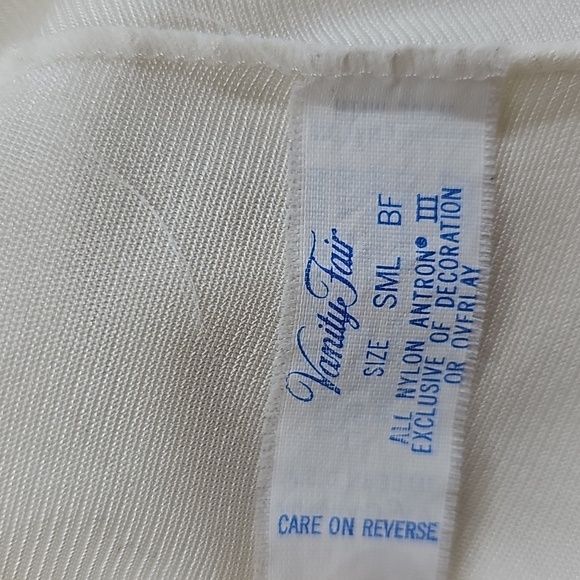 Vanity Fair Cream Midi Half Slip SIZE Small - Picture 3 of 8